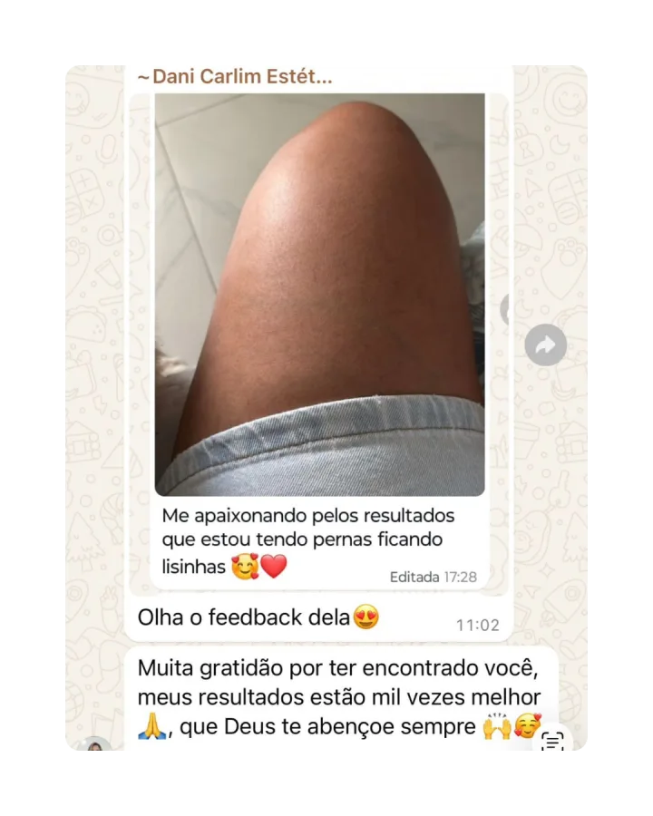 Depoimento de paciente